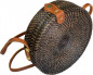 Handtasche Rattan dunkel 20 x 8cm