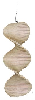 Windspiel Holzspirale 40cm