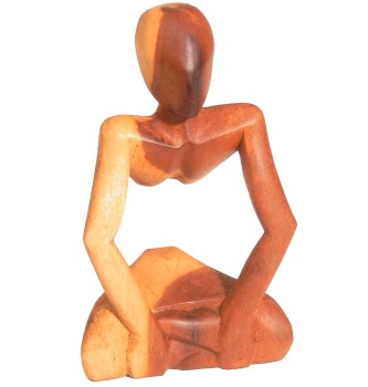 Abstrakt 15cm aus Waru Lot, Model 3