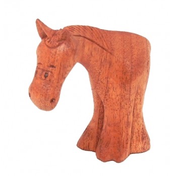 Pferd, kleine Holzfigur aus Soar-Wood