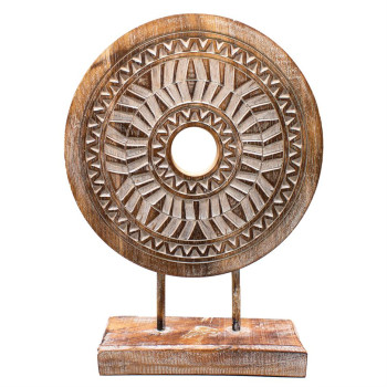 Dekokreis aus Holz, Model 1, 40 cm