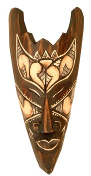 Maske bemalt 20cm
