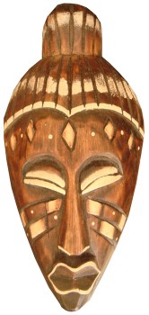 Maske bemalt 20cm