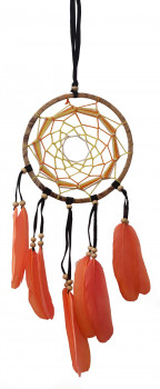 Dreamcatcher 12 cm, orange