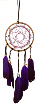 Dreamcatcher 12 cm, lila