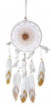 Dreamcatcher Spitze wei 16cm