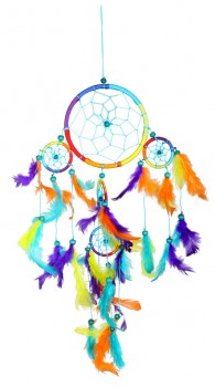 Dreamcatcher, Rainbow, 12cm