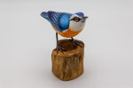 Vogel stehend, Model 1, 12 cm