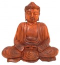 Buddha mit Hnde im Scho 40cm