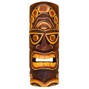 Maske Tikki bemalt, 30 cm, Modell 2