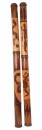 Didgeridoo aus Bambus, beschnitzt, 115cm