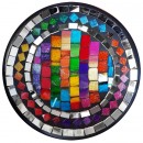 Mosaik-Schale, rund, 15cm, poppigbunt, VE5