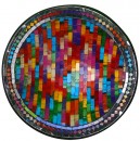 Mosaik-Schale, rund, 37cm, poppigbunt, VE3